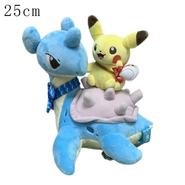 Подарочный костюм плюшевая игрушка pokemon pikachu, мягкая eevee charmander squirtle charizard blastoise #1