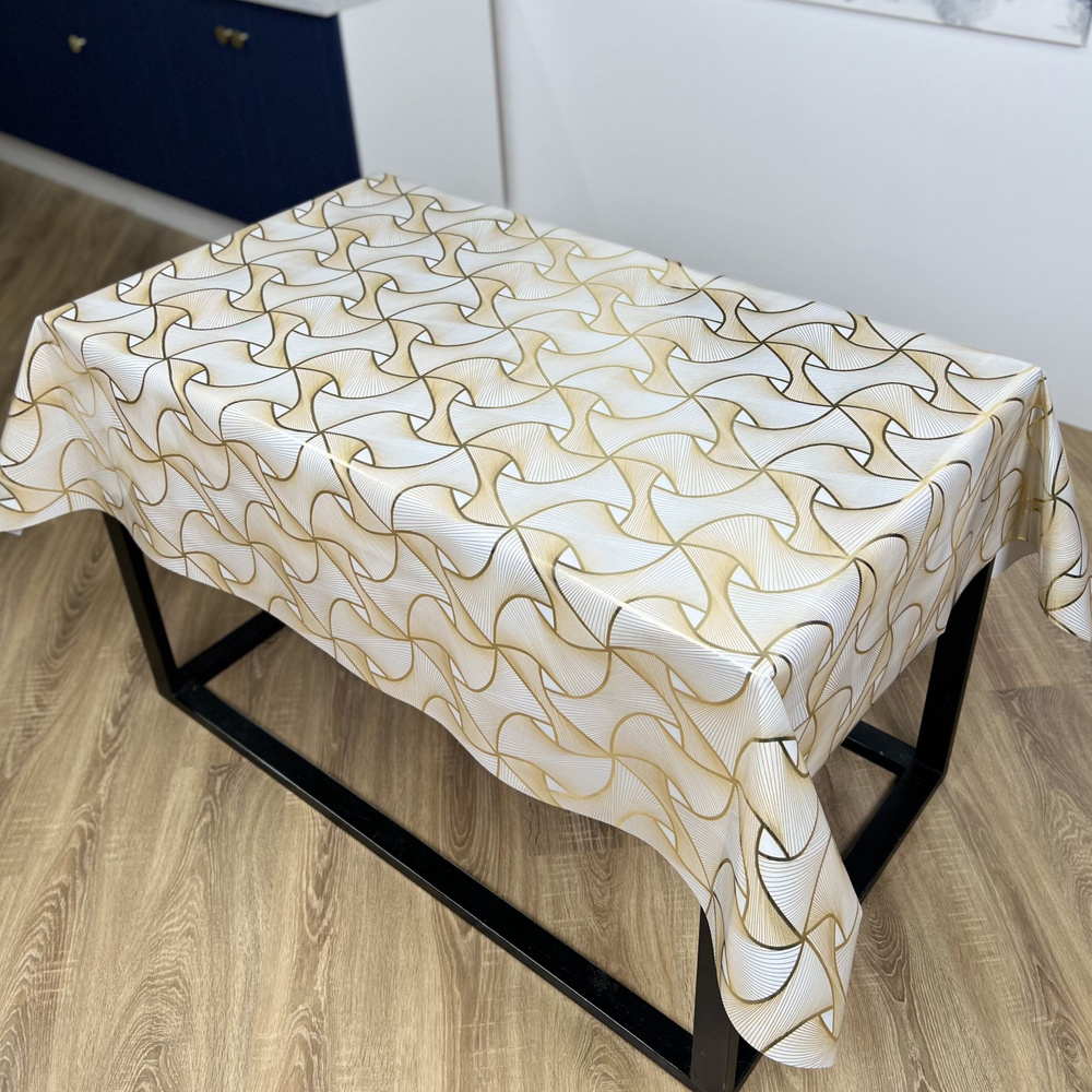 Клеенка на стол тканевая основа , скатерть на кухню , размер 110х140 см ...