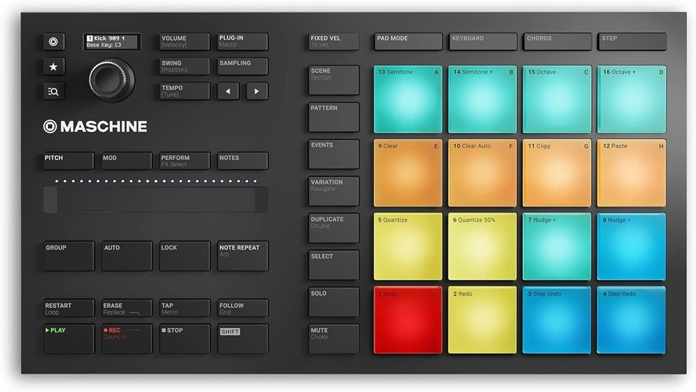 NATIVE INSTRUMENTS Maschine Mikro Mk3 Контроллер барабанов #1