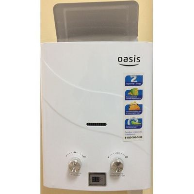 Газовая колонка OASIS B-12W без дымохода - купить с доставкой по ...