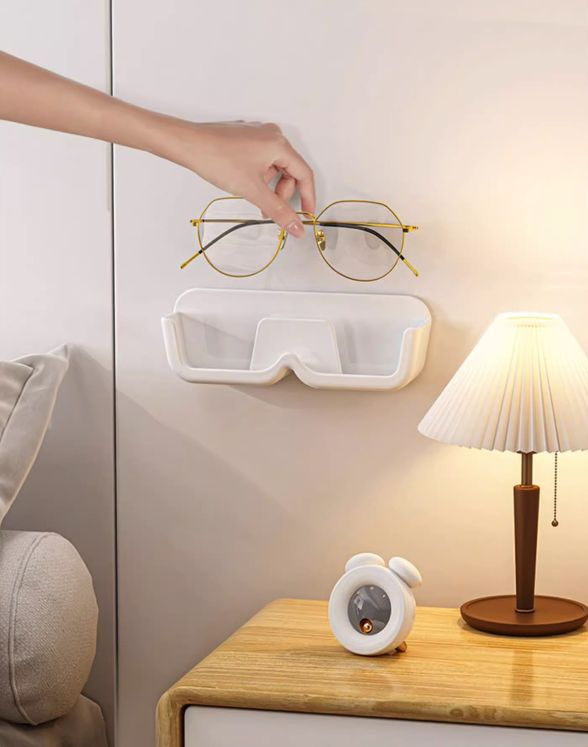 Держатель для очков настенный, подставка для очков, белый, белый ...