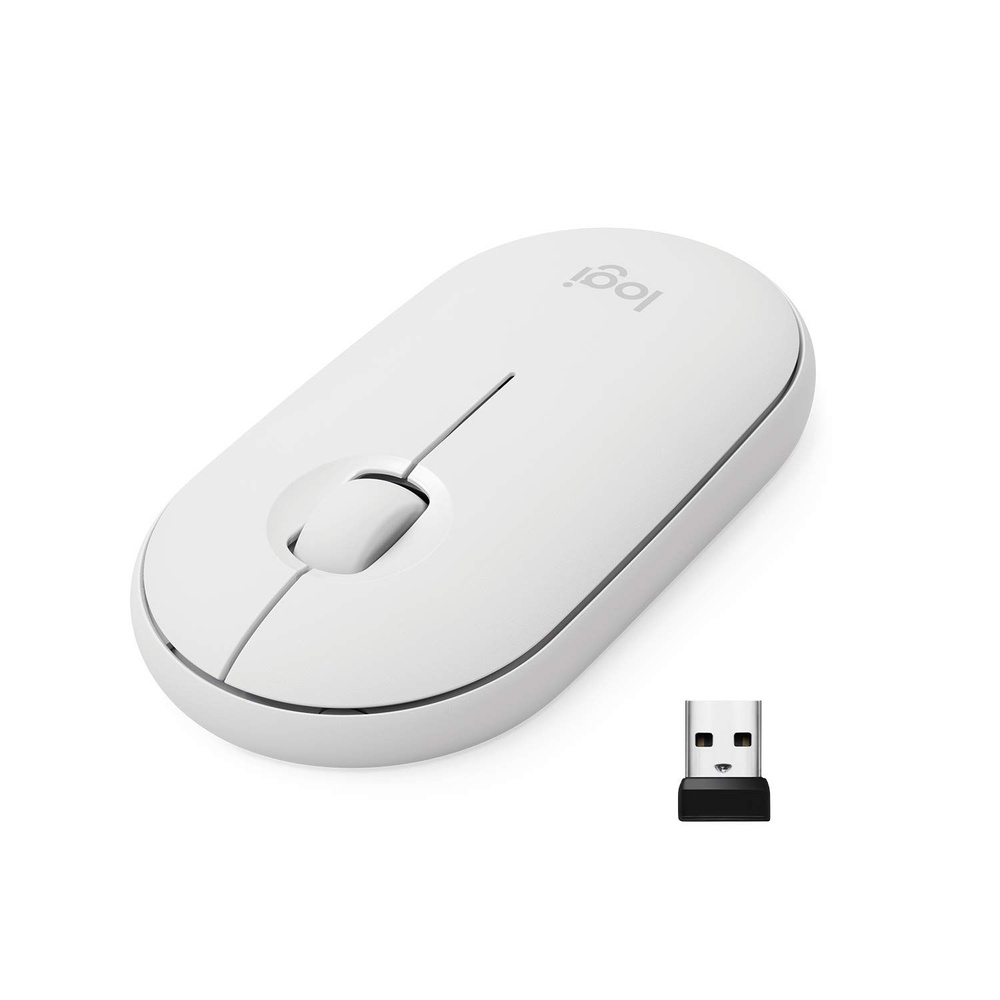 Мышь беспроводная Logitech M350, белый #1