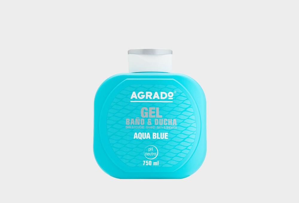 Гель для душа AGRADO AQUA BLUE, 750 мл #1