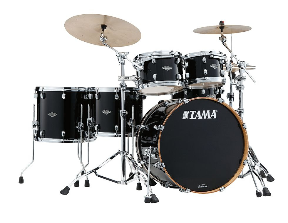 TAMA MBS52RZS-PBK STARCLASSIC PERFORMER ударная установка из 5-ти барабанов, цвет черный глянцевый, клён/берёза #1