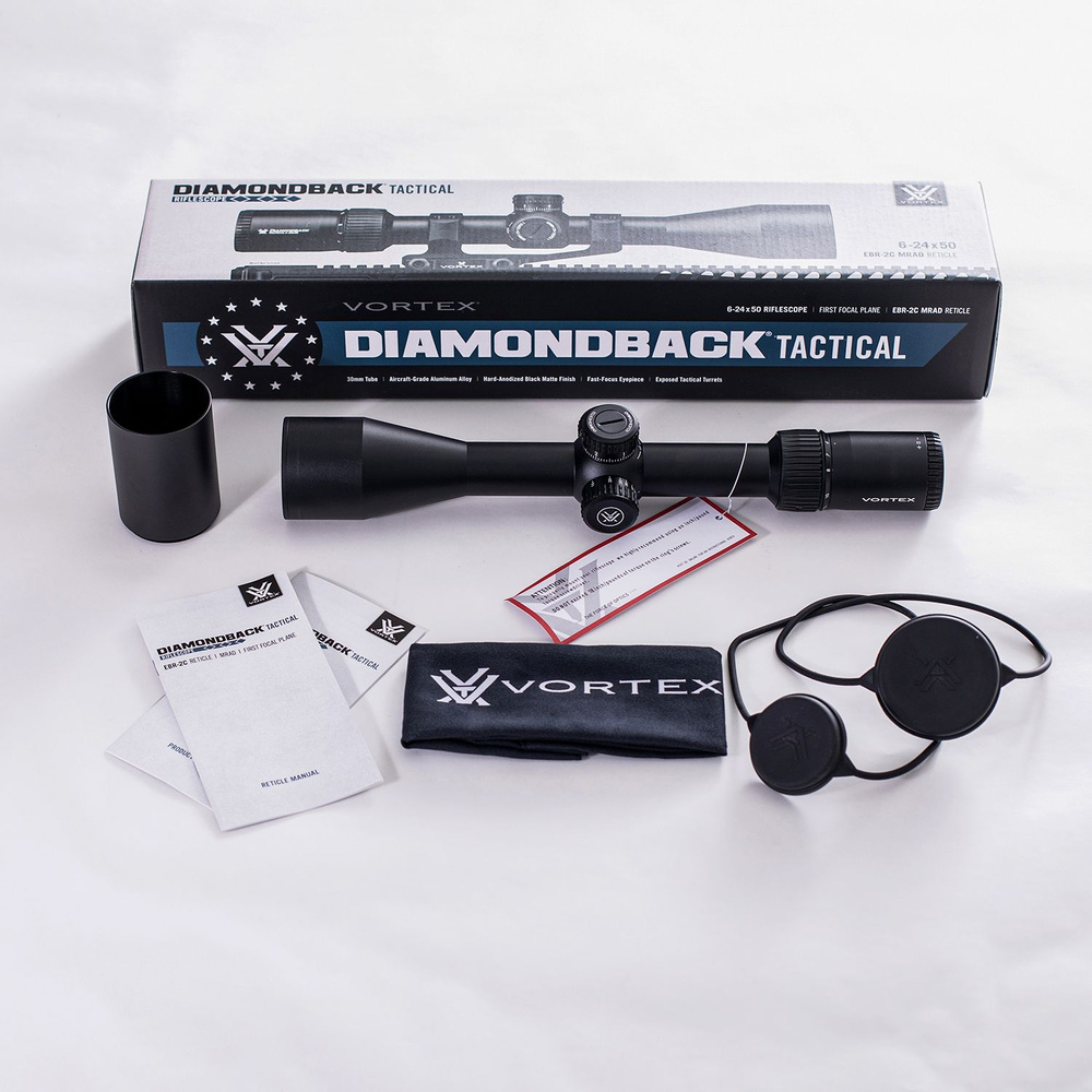 Оптический прицел Vortex Diamondback Tactical 6-24x50 FFP MRAD EBR-2C ...