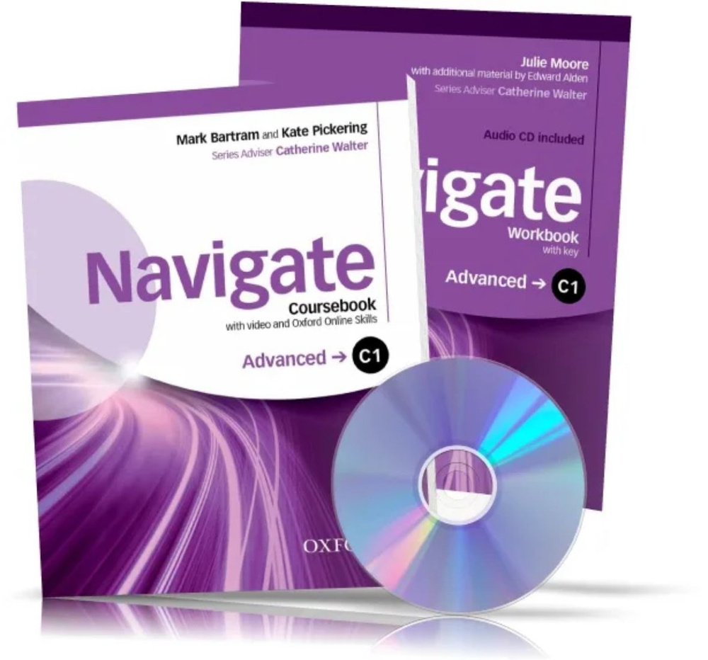 Navigate C1 Advanced Coursebook+Workbook+ DVD (Учебник, Тетрадь, Диск)