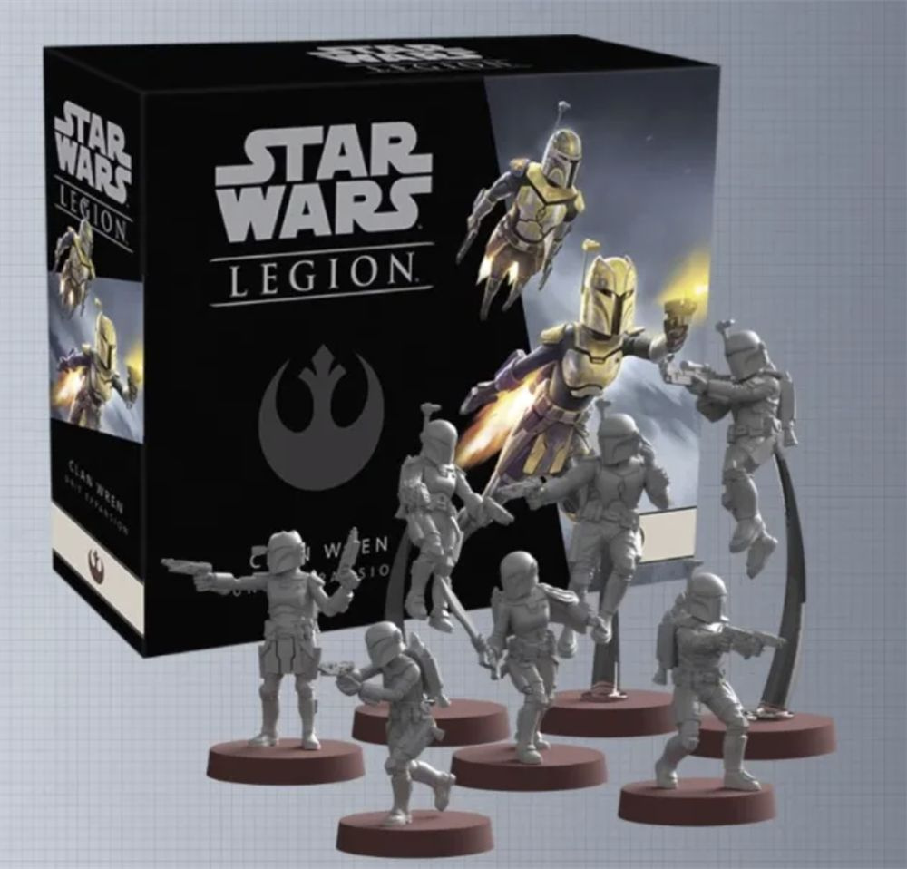 Настольная игра STAR WARS LEGION: CLAN WREN UNIT EXPANSION EN - купить с  доставкой по выгодным ценам в интернет-магазине OZON (1337396719)