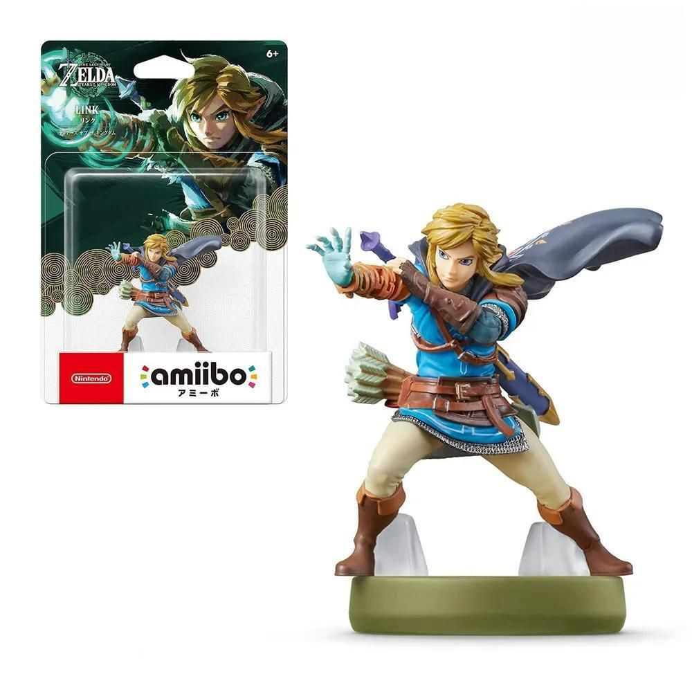 Фигурка Amiibo Линк, Легенда о Зельде: Слезы королевства Zelda Tears of ...