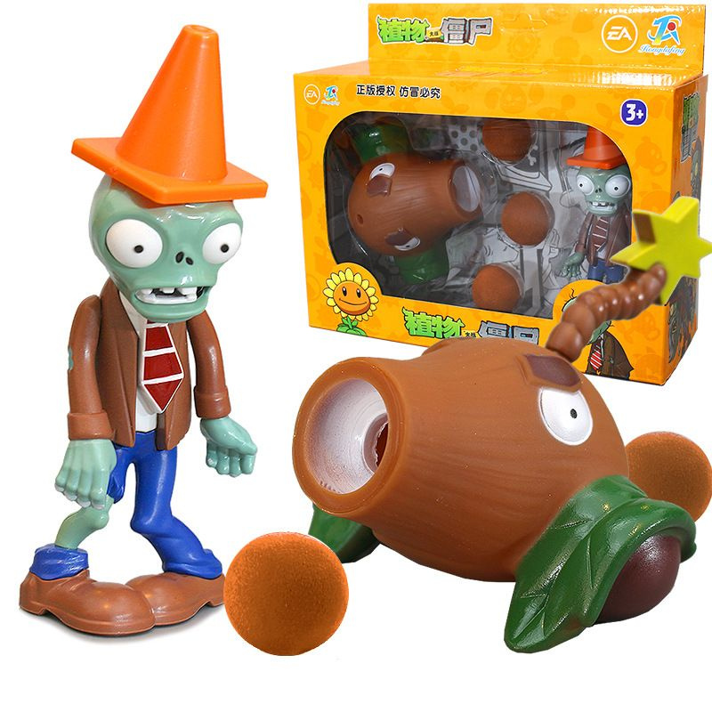 Набор фигурок Plants vs Zombies set K / Растения против зомби (Set. 4 ...