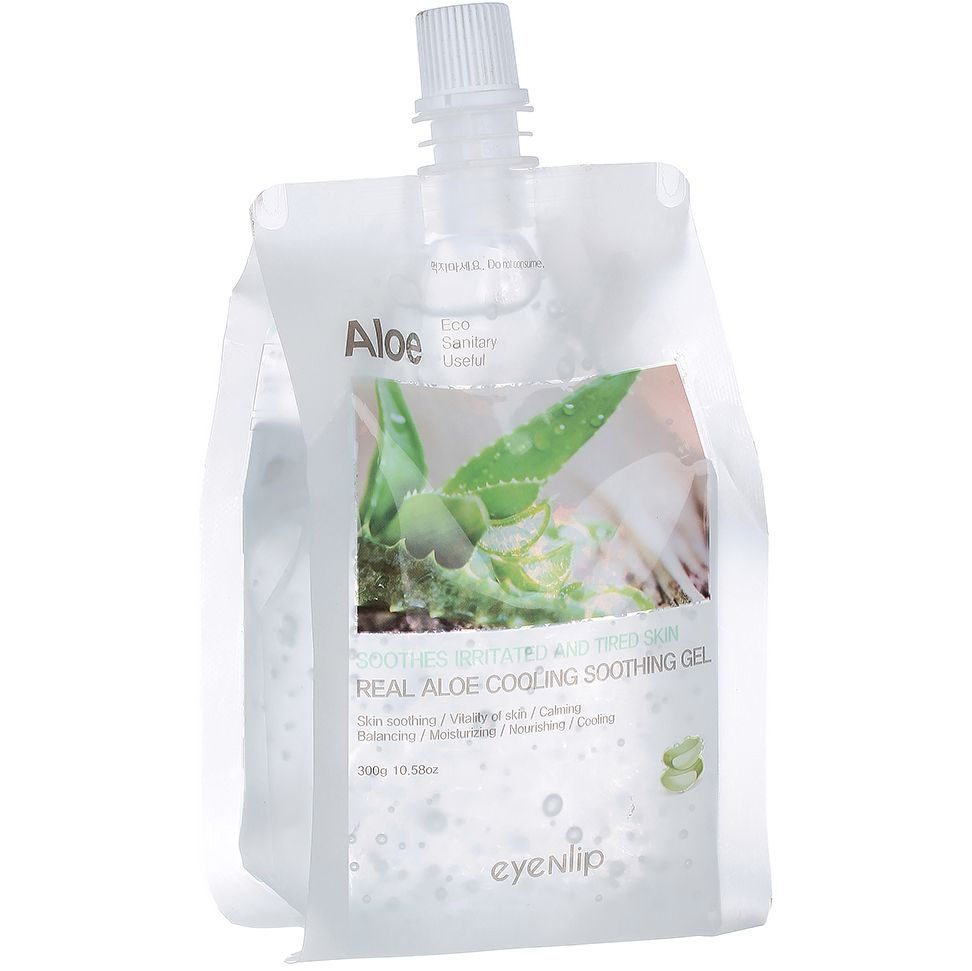 Eyenlip Гель для тела увлажняющий Natural And Hygienic Real Aloe Vera Soothing Gel, 300 г  #1