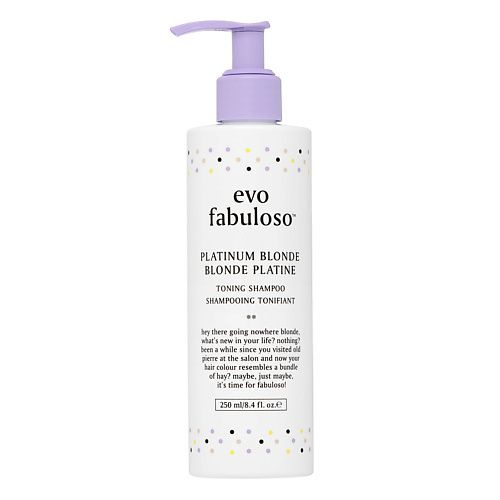 EVO Интенсивный тонирующий шампунь-уход Платинум Блонд Platinum Blonde Toning Shampoo, 250 мл  #1