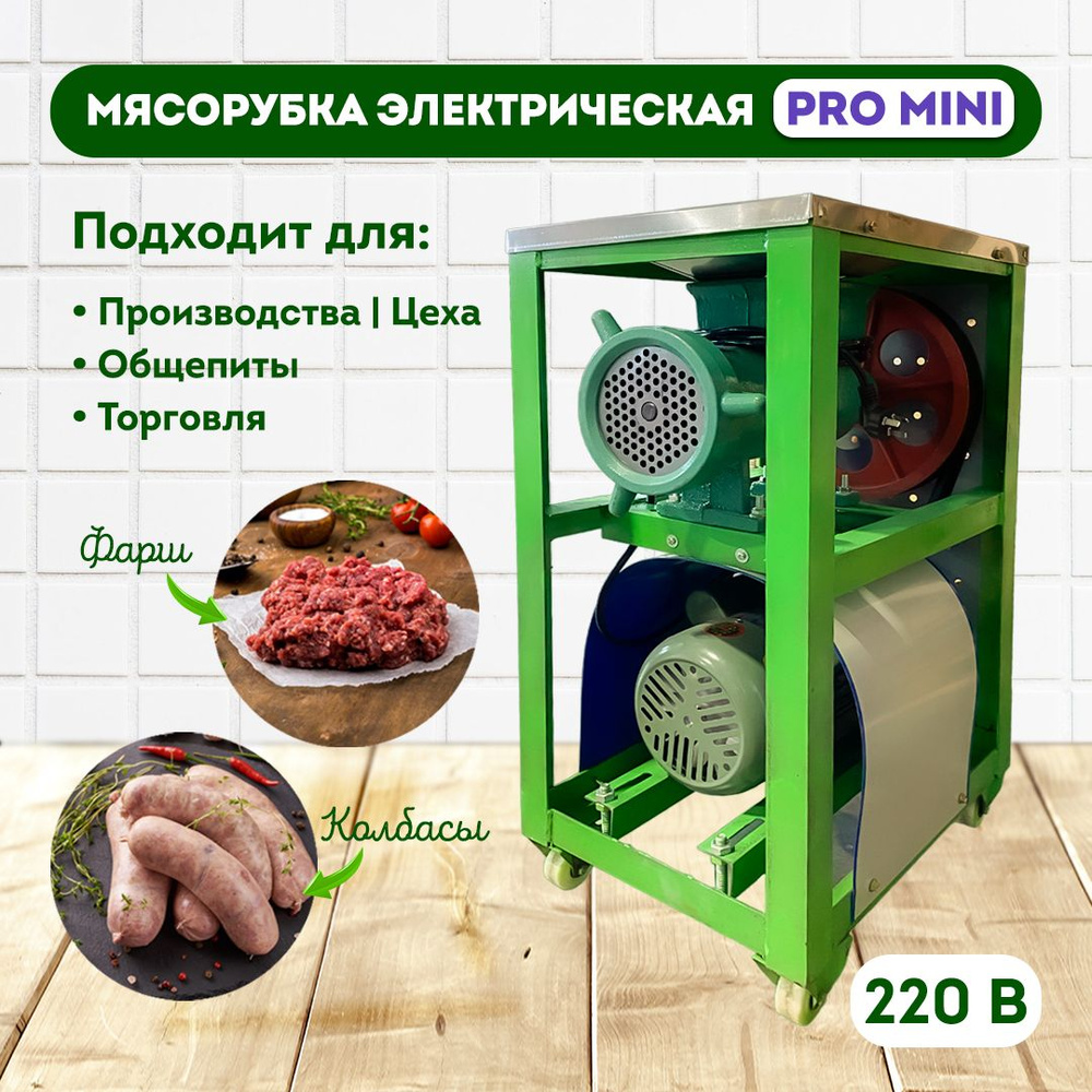 Мясорубка промышленная, профессиональная для фарша и колбас - купить с ...