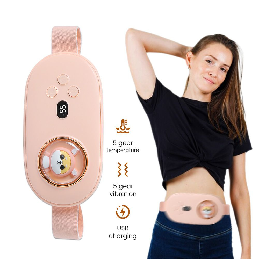 SALORIE Вибромассажер с подогревом, инструмент для массажа живота и ...