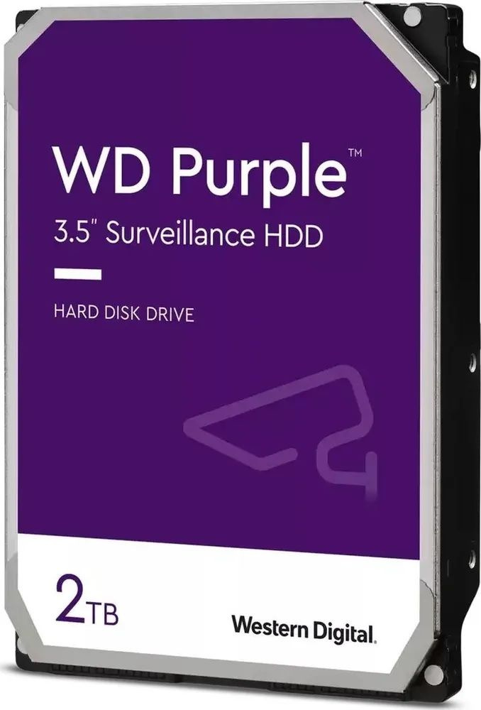 Western Digital 2 ТБ Внутренний жесткий диск WD22PURZ (WD22PURZ)  #1