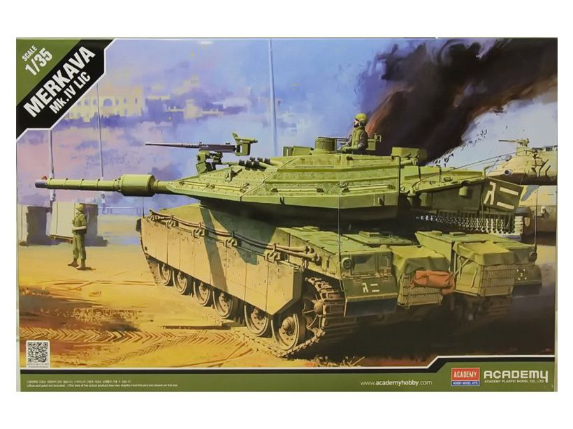 Academy сборная модель 13227 Merkava Mk.IV LIC 1:35 #1