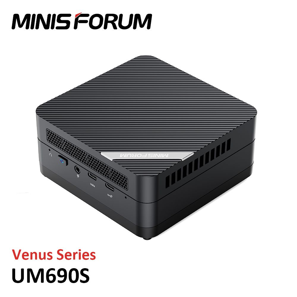 Купить компьютер MINISFORUM UM690S, по низкой цене: отзывы, фото,  характеристики в интернет-магазине Ozon (1256160783)