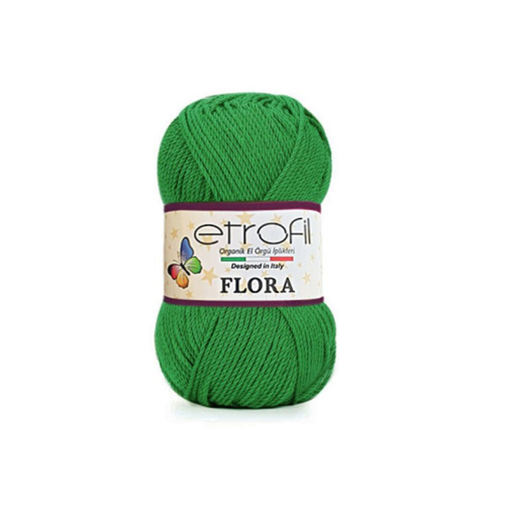 5 мотков Пряжа Etrofil Flora 100% Акрил 100 гр. - 230 м. цвет 70489 #1