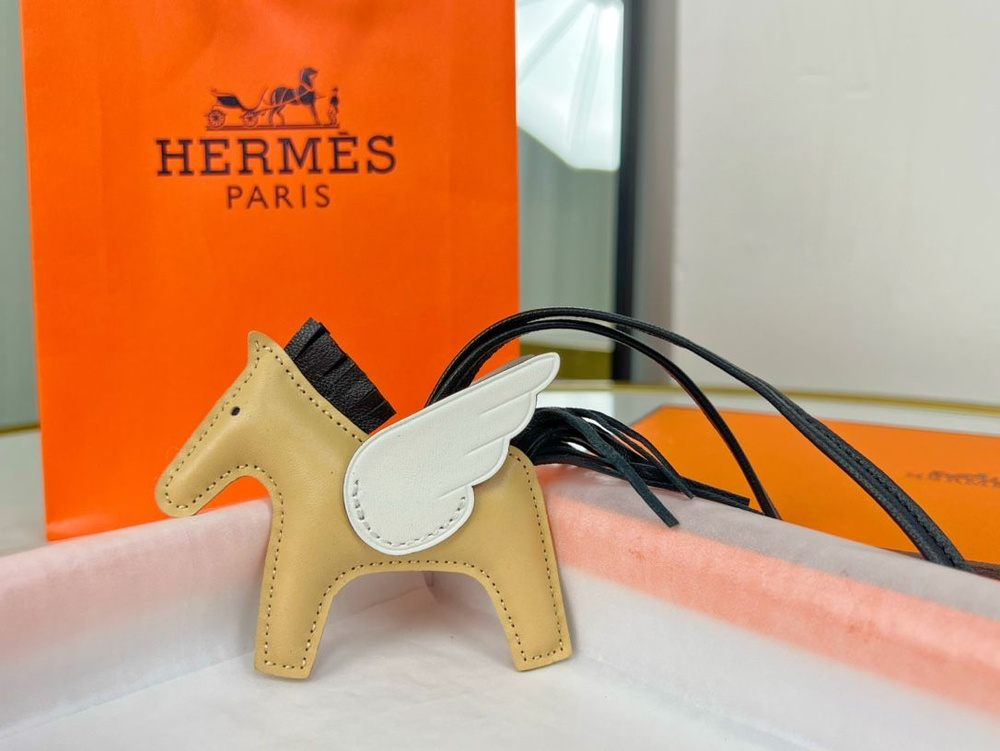 HERMES Бижу брелок Материал из овечьей кожи, модный горячий стиль для мужчин и женщин.  #1