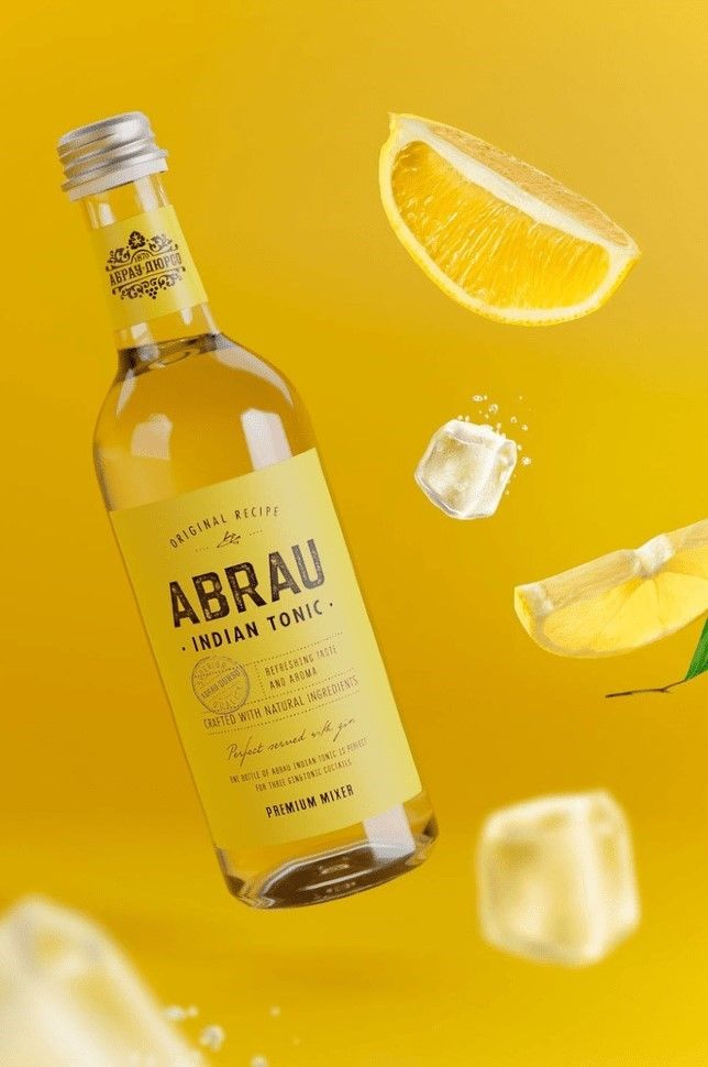 Газированный напиток "Абрау Индиан Тоник" (Abrau Indian Tonic ...