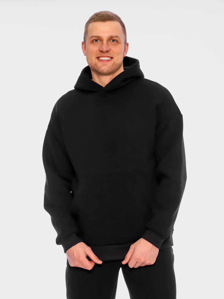 Худи Белошвейка мужская с капюшоном / Худи мужская с начесом ...