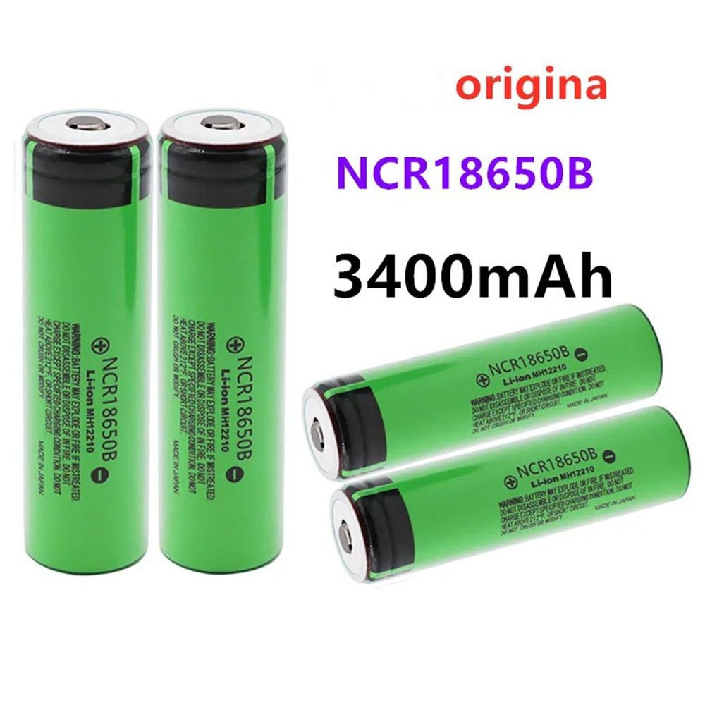 Оригинальный литий-ионный аккумулятор NCR18650B 3,7 В 3400 мАч ...