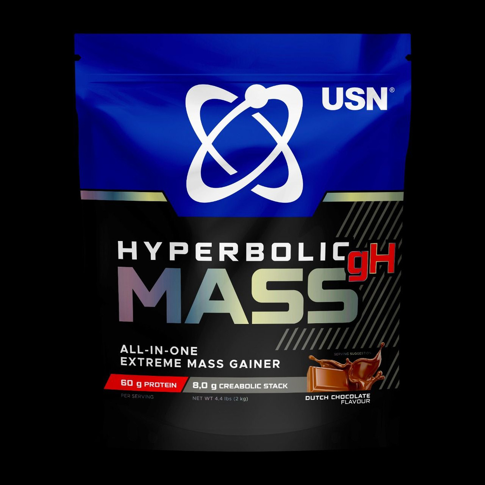 USN Гейнер Hyperbolic Mass Dutch Choco ГИПЕРБОЛИК МАСС ОЛЛ-ИН-УАН со ...