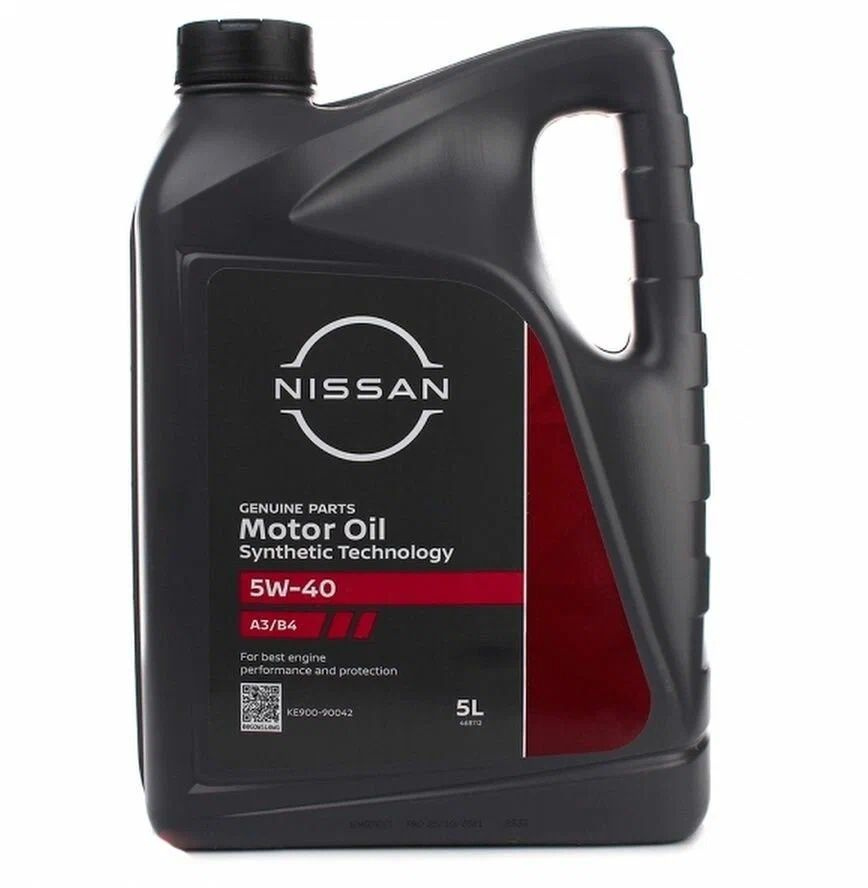 Масло моторное Nissan 5W-40 Синтетическое - купить в интернет-магазине ...