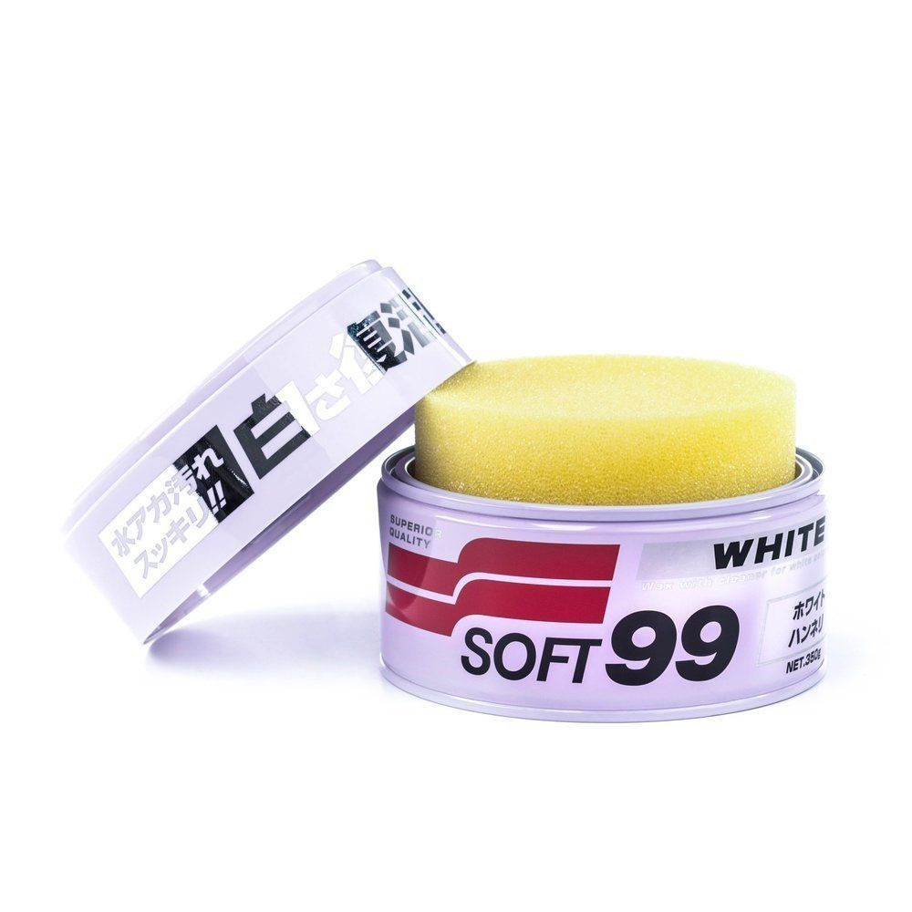 Воск для автомобиля Soft99 твердый Soft Wax для светлых оттенков кузова,  350гр.