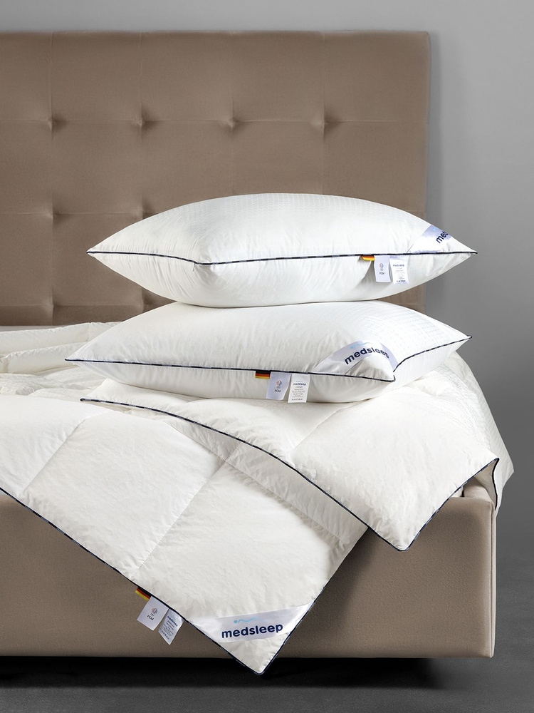 Подушка Medsleep, 50x70 см, наполнитель Микрогель, - купить по выгодной ...