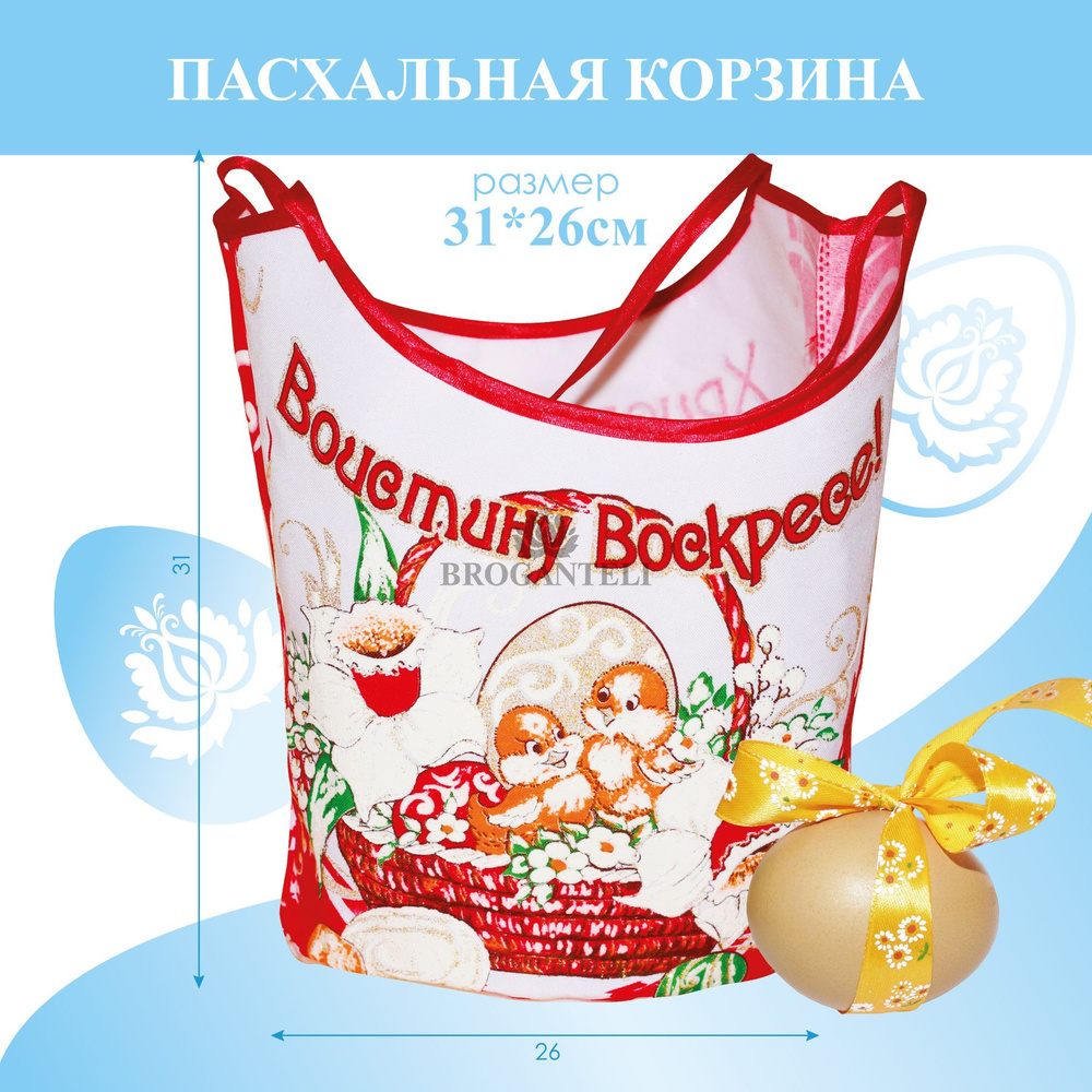 3D Пасхальная корзина Храм Воскресения - купить с доставкой по выгодным ...
