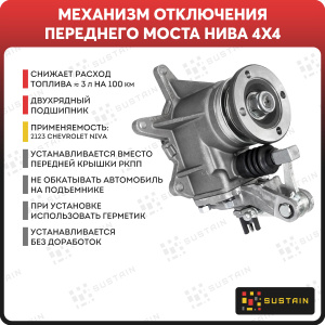 Отключение Переднего Моста На Ниве Шевроле Купить