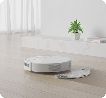 DREAME Aspirateur robot laveur F9 PRO - Blanc pas cher 