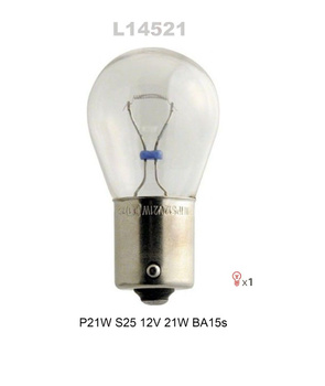 Ampoule 12V 21W LED BA15S P21W (blister de 2) - EIT