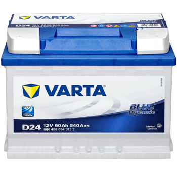 Купить Автомобильный аккумулятор Varta Blue Dynamic D59 60R 540A  242x175x175 (560409054) с доставкой по Москве