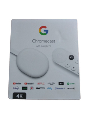 Google Chromecast 4K купить на OZON по низкой цене