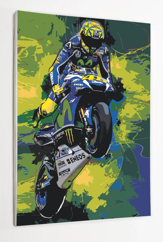 Картина по номерам / Мотоцикл "Yamaha Geneos" #1