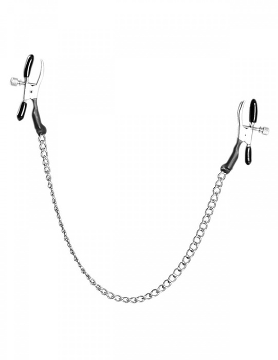 Стимулятор зажимы для сосков и клитора с цепочкой - вакуумные прищепки ...