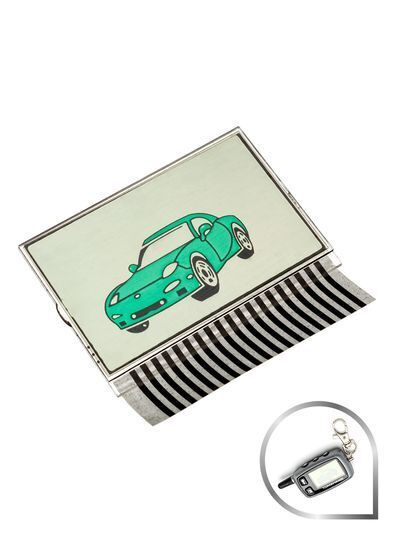 Запчасть брелока автосигнализации SLK LCD на шлейфе для брелка Tomahawk ...