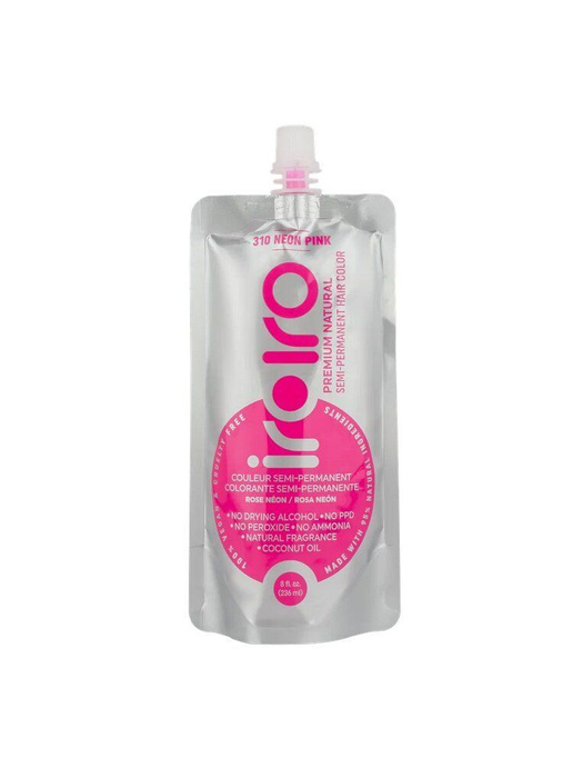Пигмент прямого действия неоновый розовый IROIRO 310 NEON PINK 236мл ...