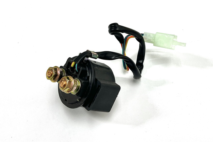 Реле стартера на мопед Alpha, Delta, Zodiak (с фишкой) - купить по ...