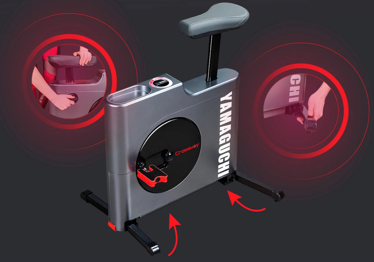 Беспроводной велотренажер для дома Yamaguchi Crossway купить на OZON по ...