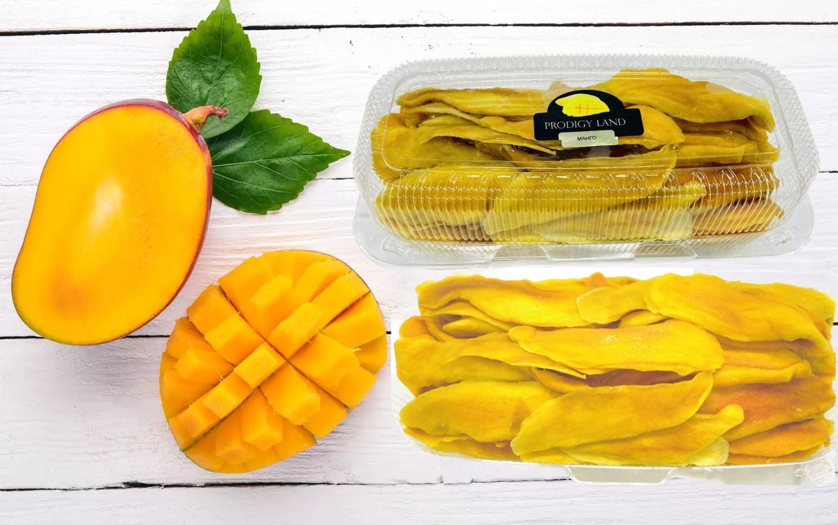 Манго сушеный / Манго натуральное сушеное без сахара, 400 гр (Тайланд ...