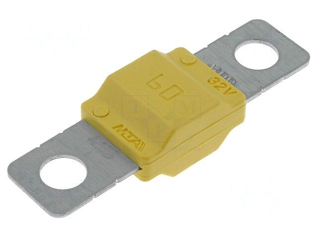 MIDIVAL 60A, Предохранитель плавкая вставка; 60А; 32ВDC; автомобильный ...