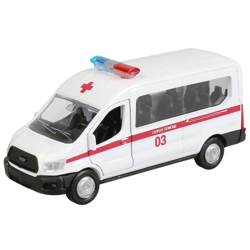 Машинка игрушка детская для мальчика детская Ford Transit Скорая Помощь ...