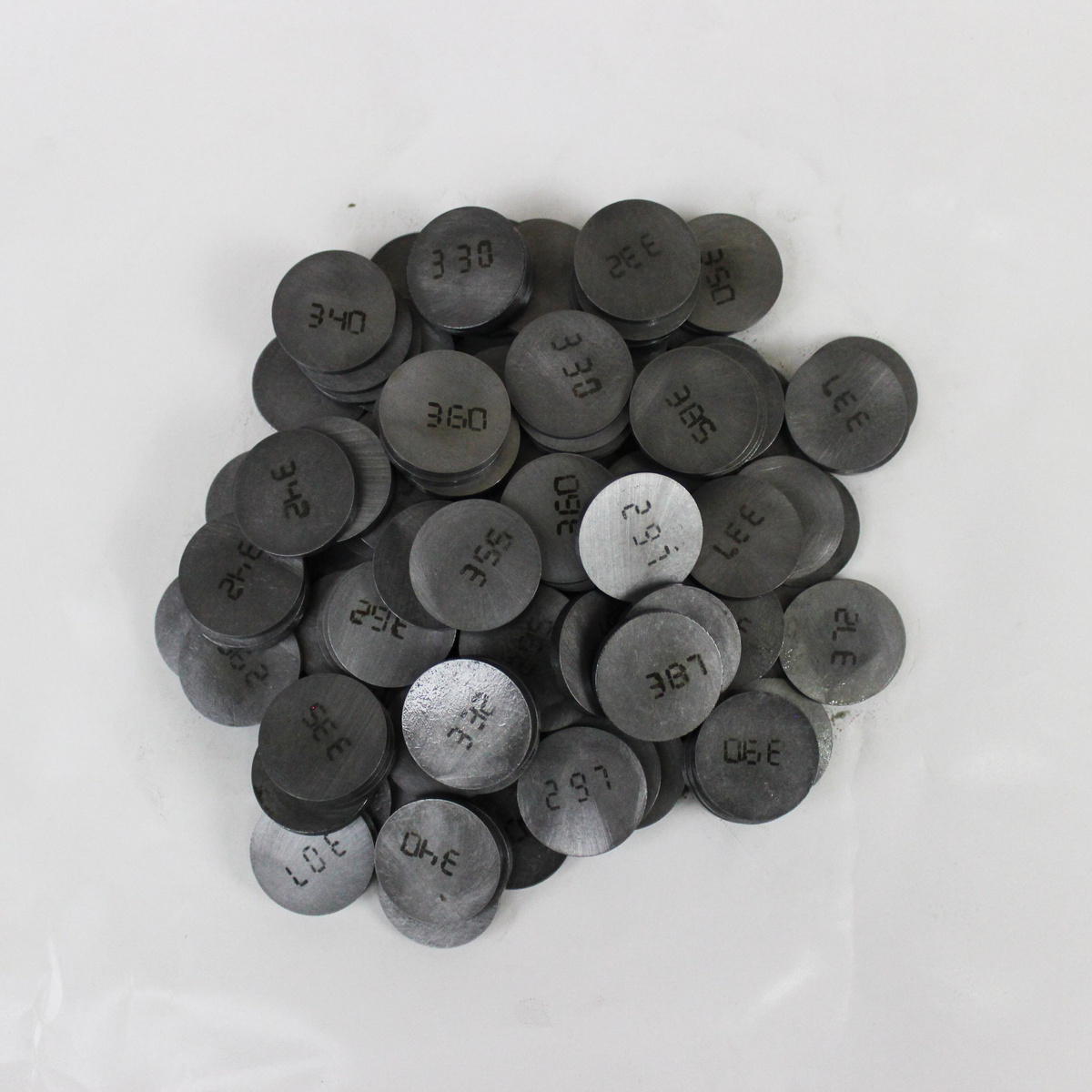 Набор регулировочных шайб клапанов ВАЗ 2108 50 шт от 3.0 до 4.22 мм ...