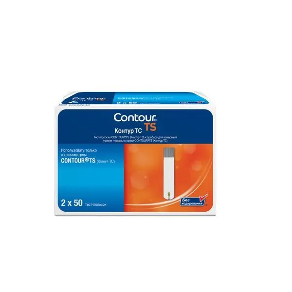 Contour ТС тест-полоски №50 х 2, 50x2