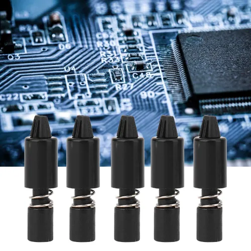 100 шт. нейлоновые крепления для системы водяного охлаждения процессора, 22 мм, черные, для Intel