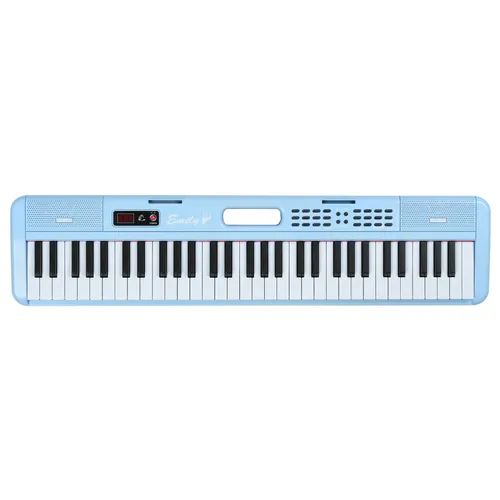 Синтезатор для начинающих взрослый 61 клавиша EMILY PIANO EK-7 BL
