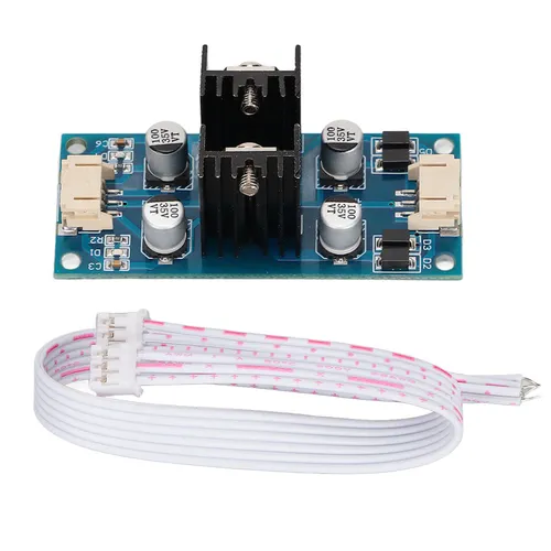 Стабилизатор напряжения 12V для усилителей, модуль питания с двойным выпрямителем и фильтром для пре