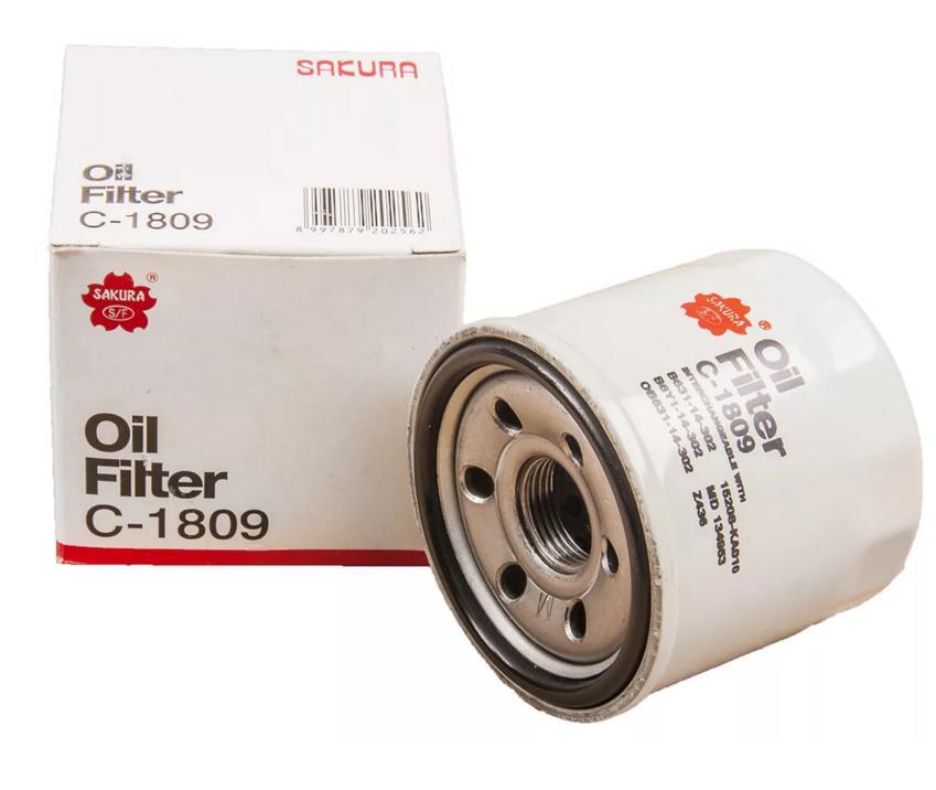 SAKURA出品 Sakura Фильтр масляный арт. C1809, 1 шт. купить на OZON по низкой